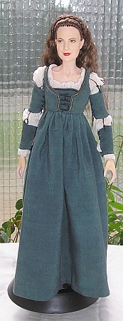 DANIELLE DE BARBARAC from Ever After - work dress, OOAK doll