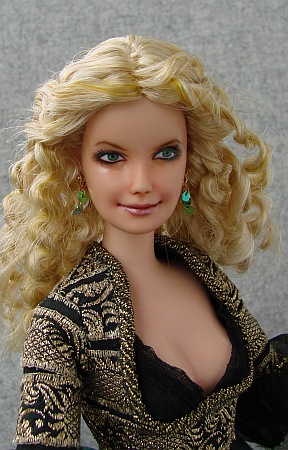 Lamia z filmu Hvězdný prach (Stardust)-OOAK kostým pro panenku Barbie