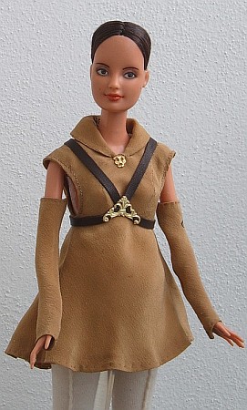 Padmé - brown sleeveless outfit