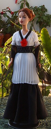 Rose De Witt-Bukater from Titanic -  elevator dress  OOAK doll