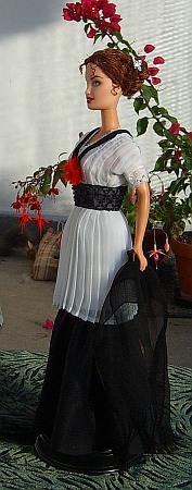 Rose De Witt-Bukater from Titanic -  elevator dress  OOAK doll