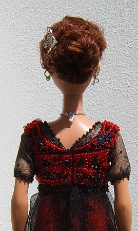 OOAK Rose Titanic doll - jump dress for Barbie