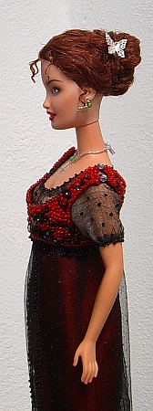 OOAK Rose Titanic doll - jump dress for Barbie