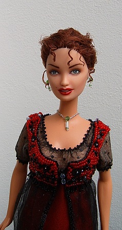 OOAK Rose DeWitt Bukater Titanic doll - jump dress for Barbie
